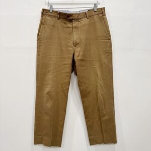 Scott Barber Cotton Tan Trouser Pants Size 36